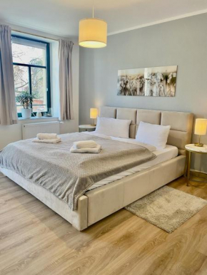 Stylish city apartment Dresden-Cotta with balcony